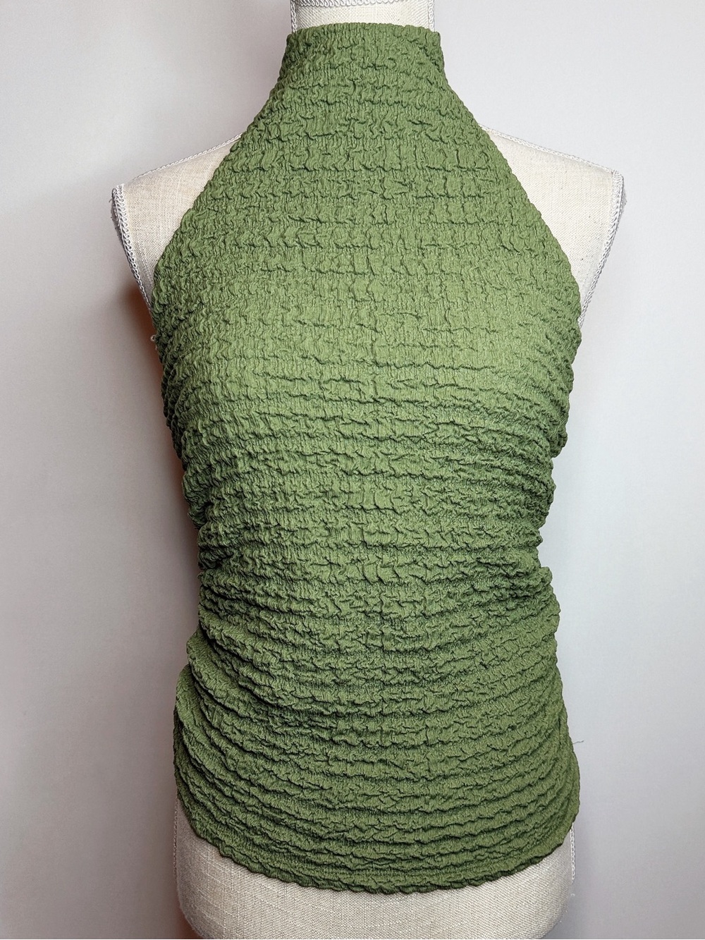 Zara Halter Backless Top